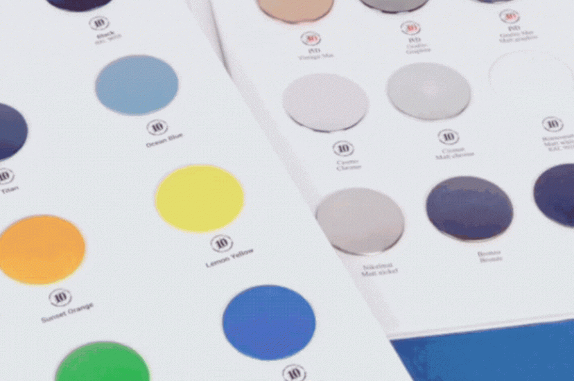 Colombo Design finishes that refine your style and make it unique