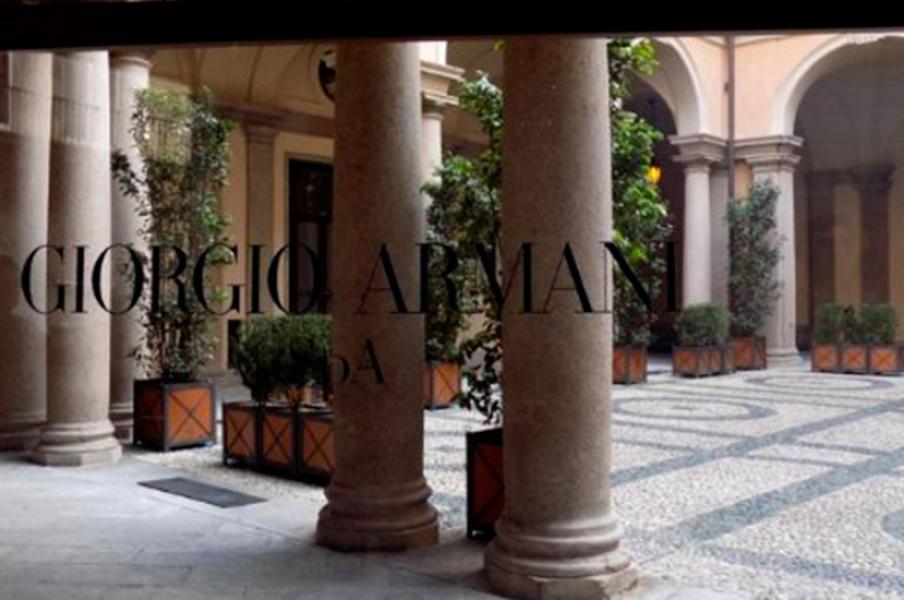 Armani uffici di Milano, Italia